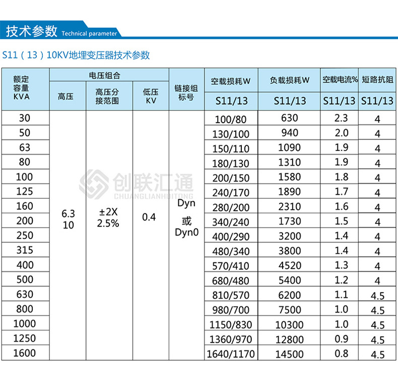S11-MRD-30KVA地埋式變壓器 電力全銅變壓器 高壓油浸  變壓器廠家特惠直銷-創聯匯通示例圖3